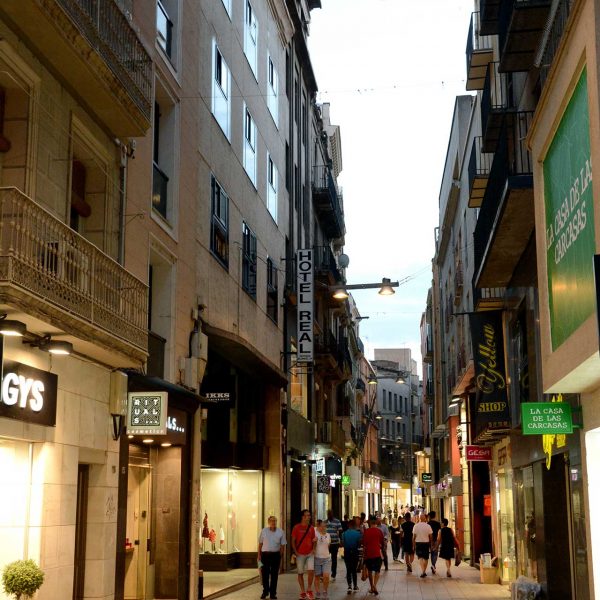 Lleida.- Carrer Major (9/2018)