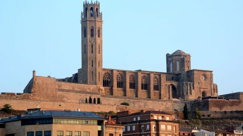 Lleida.- Seu Vella, S. XII a XV d'estil romànic i gòtic sobre restes de catedral paleocristiana i visigòtica convertida en mesquita (9/2018)