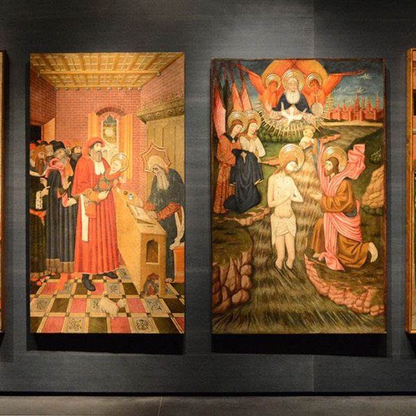 Lleida.- Església de Sant Joan. Compartiments de retaule atribuits a Pere Garcia Benavarri (1473-1482) (Museu de Lleida) (9/2018)