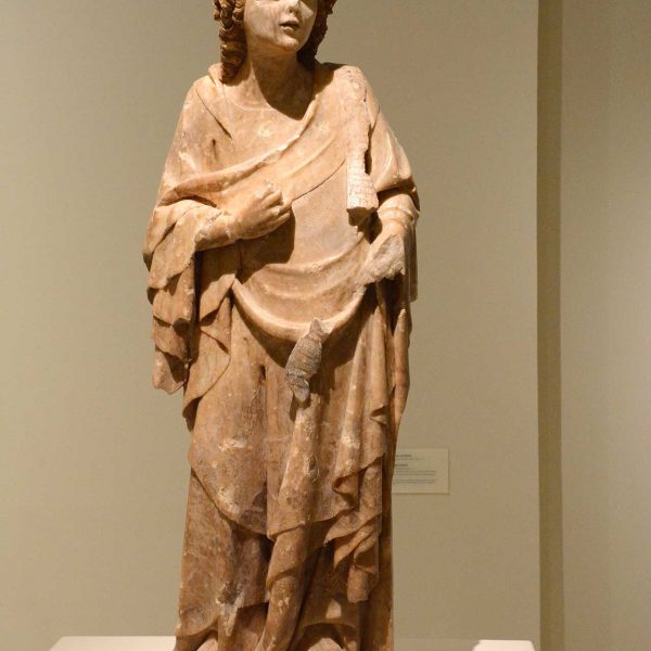 Lleida.- Seu Vella, S. XII a XV. Arcàngel Sant Gabriel, S. XIV (MNAC) (10/2017)