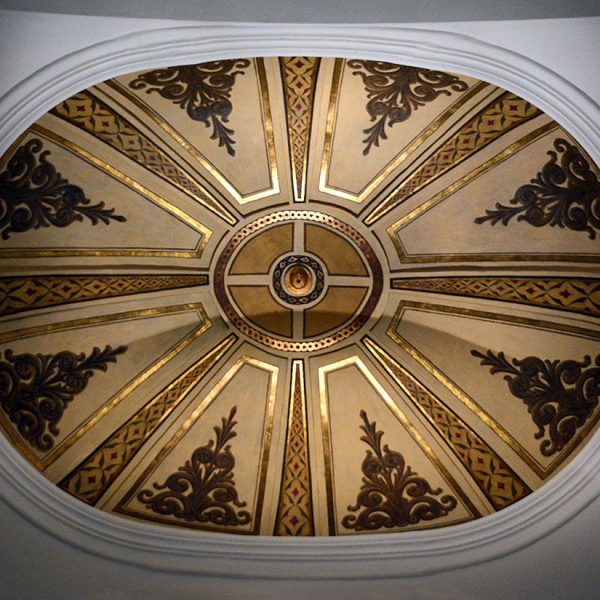 Museu de Lleida.-Església del convent dels Carmelites Descalços del S. XVI. Cúpula ovalada (9/2018)