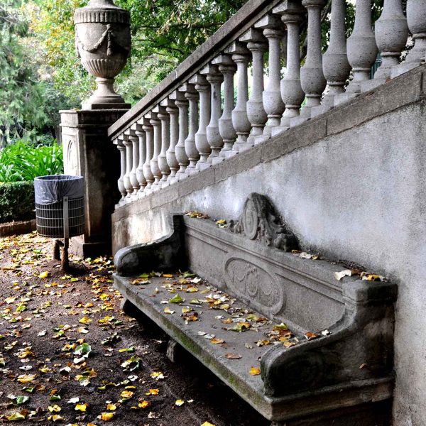 Terrassa.- Casa Alegre de Terrassa – Varis aspectes dels jardins (10/2012)