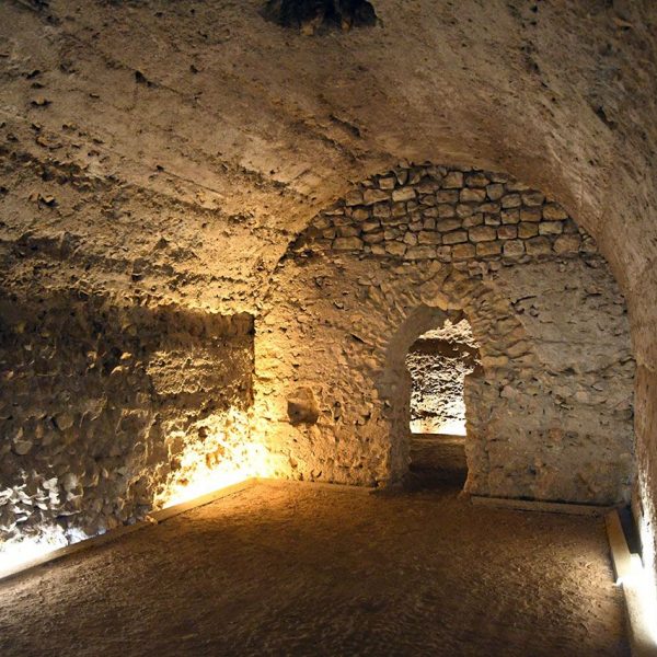 Tarragona.- Circ romà – Un dels sis espais en bateria oberturats a la Volta del Carrer Enrajolat (3/2022)