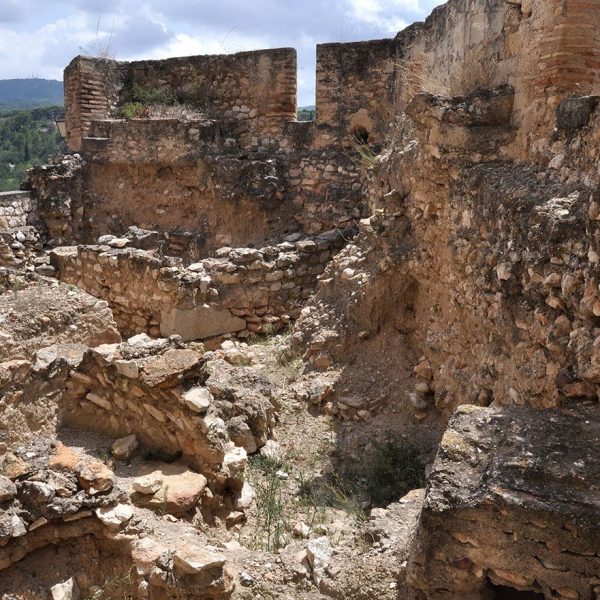 Tortosa.- Castell de la Suda – Necròpolis islàmica al costat de l’accés al castell. L’any 1972 es va trobar un epitafi del S. X dedicat a un governador (8/2012)