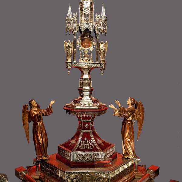 Manresa.- Museu Històric de la Seu inaugurat l’any 1934 – Custòdia processional de l’any 1835 (1/2024)