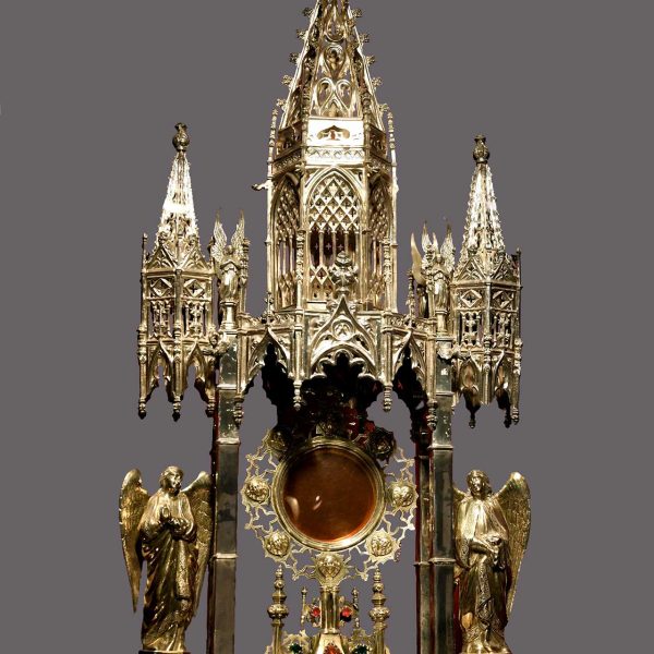 Manresa.- Museu Històric de la Seu inaugurat l’any 1934 – Custòdia processional de l’any 1835 (1/2024)