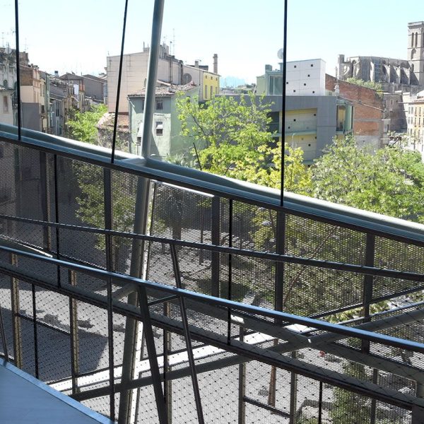 Manresa.- Museu de Manresa (Antic Col·legi Sant Ignasi) – Mirador de l’ultima planta del nou edifici (4/2024)