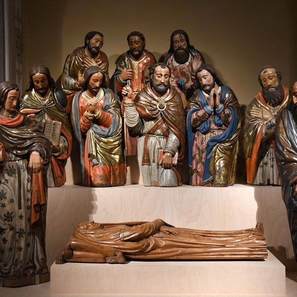 La Seu d’Urgell.- Capella de la Pietat del Museu Diocesà – Conjunt de la Dormició de la Mare de Déu de l’escultor Jeroni Xanxo (S. XVI) (2/2025)