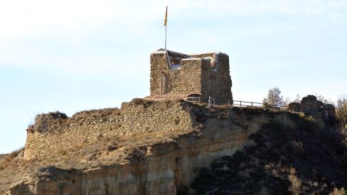 La Seu d’Urgell.- Torre Solsona, es una torre de defensa avançada del castell de Ciutat construïda en el S. XII situada en un turó sobre La Seu d’Urgell (11/2015)