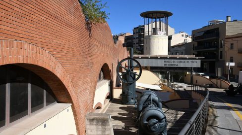Manresa.- Museu de l’Aigua i del Tèxtil de Manresa situat als antics dipòsits on s’ emmagatzemaven 12 milions de litres d’aigua (10/2025)