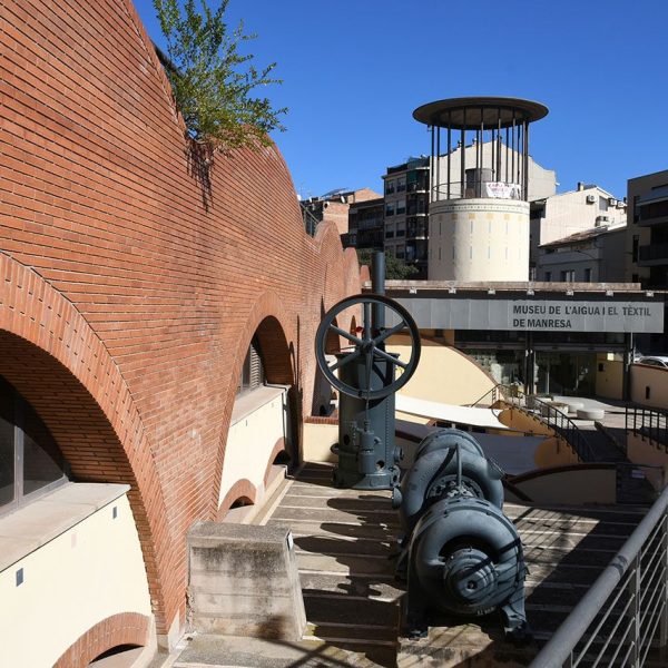 Manresa.- Museu de l’Aigua i del Tèxtil de Manresa situat als antics dipòsits on s’ emmagatzemaven 12 milions de litres d’aigua (10/2025)