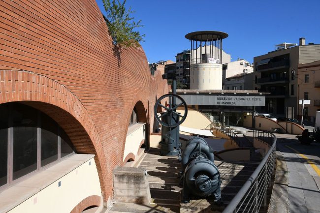 Manresa.- Museu de l’Aigua i del Tèxtil de Manresa situat als antics dipòsits on s’ emmagatzemaven 12 milions de litres d’aigua (10/2025)